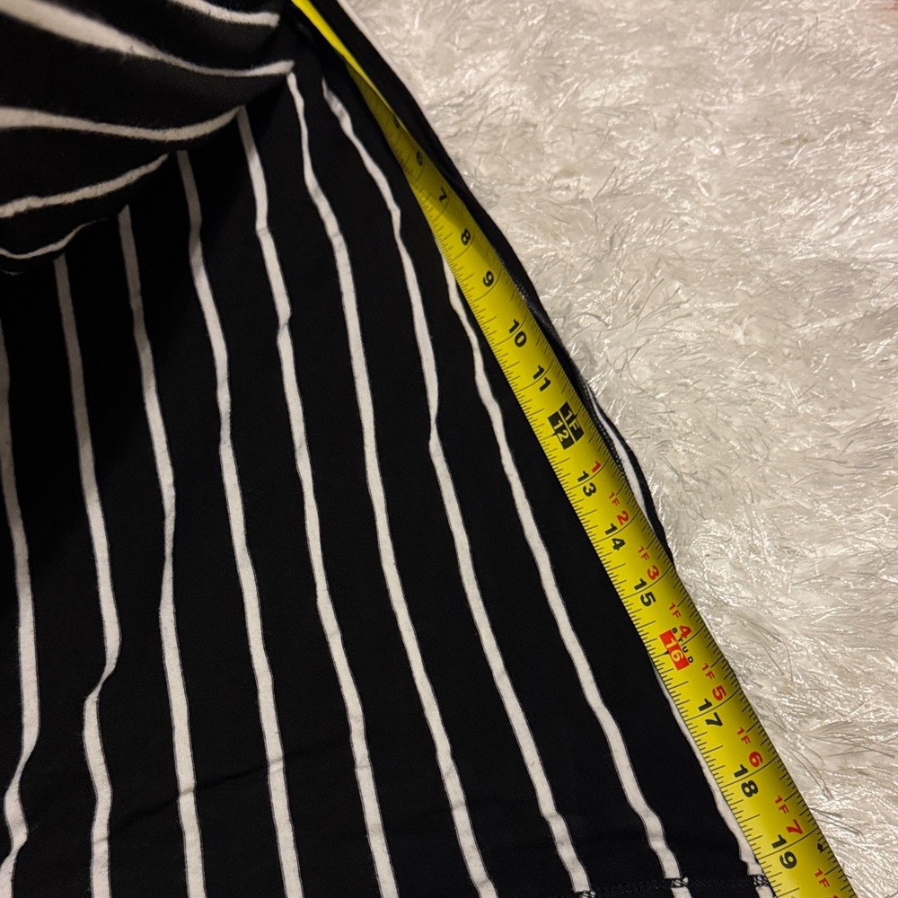 A. Byer Black and White Maxi Skirt - Picture 6 of 7